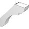 Ekena Millwork 5 1/2-in. W x 24-in. D x 30-in. H Olympic Architectural Grade PVC Knee Brace BRCP055X24X30OLY - alternate 3